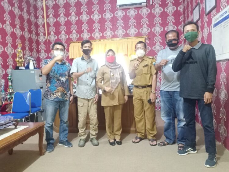 GenPI Lampung Selatan Silaturahmi Bersama Kadis Pariwisata Lamsel