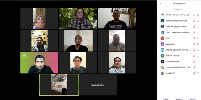 Pengurus Genpi Lampung Resmi Dilantik