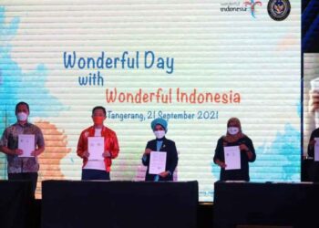 GenPI-Kemenparekraf Kolaborasi Co-Branding Wonderful Indonesia