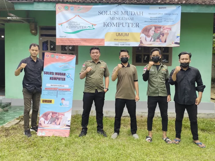 GenPI Lampung Support Komunitas Rumah Belajar di Lampung Tengah