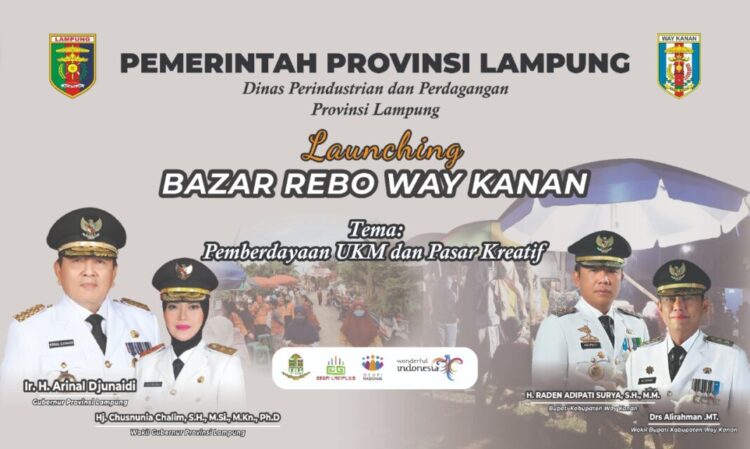 Gandeng GenPI Lampung, Arinal Djunaidi Akan Launching Bazar Rebo di Way Kanan