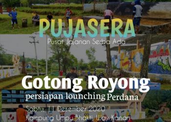 GenPI Way Kanan Segera Launching Pujasera (Pasar Kuliner Pujasera)