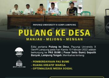 “Pulang ke Desa” Komitmen GenPI Lampung dan Payungi University Bangun Ekonomi Desa