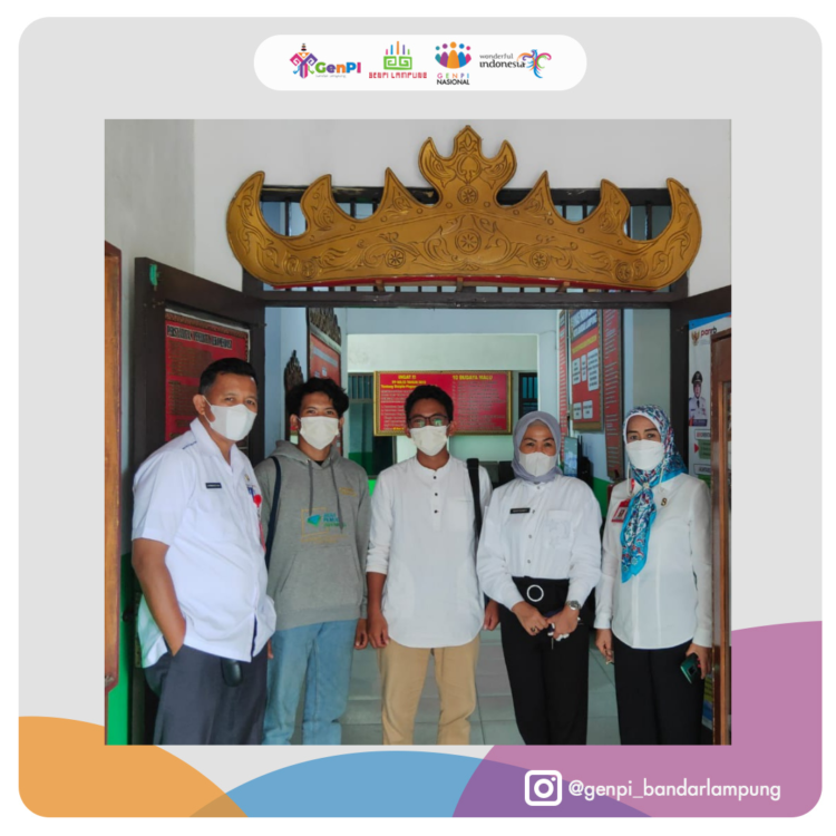 Audensi GenPI Bandar Lampung dengan Disparekraf Bandar Lampung : Komitmen Bersama Memajukan Parekraf