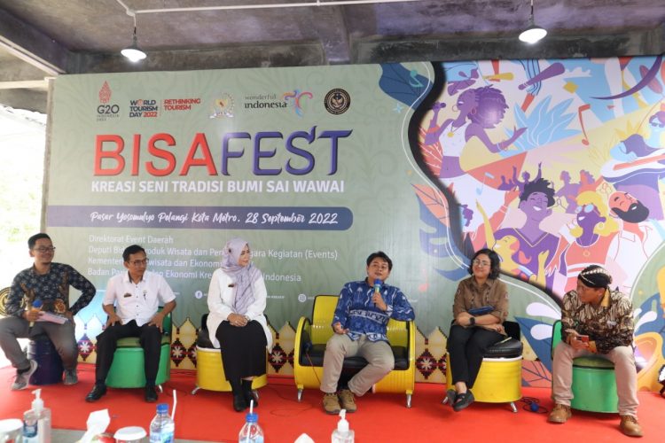 Kemenparekraf RI Adakan Event BISA FEST Di Payungi Kota Metro