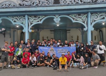 Walking Tour Kota Solo Menjadi Pembuka Rangkaian Rakornas GenPI