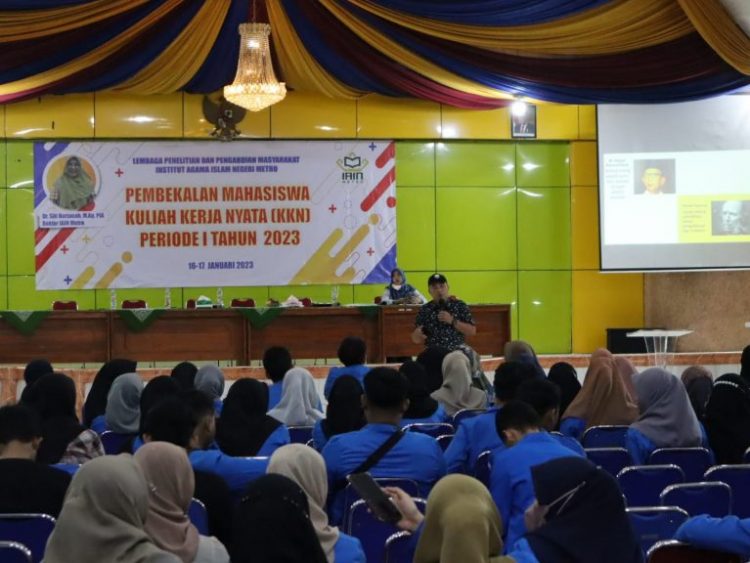 Ketua GenPI Lampung Menjadi Narasumber Dalam Pembekalan Mahasiswa KKN IAIN Metro