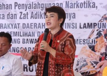 Anggota DPRD Lampung Budhi Condrowati : Narkoba Perusak Generasi Bangsa