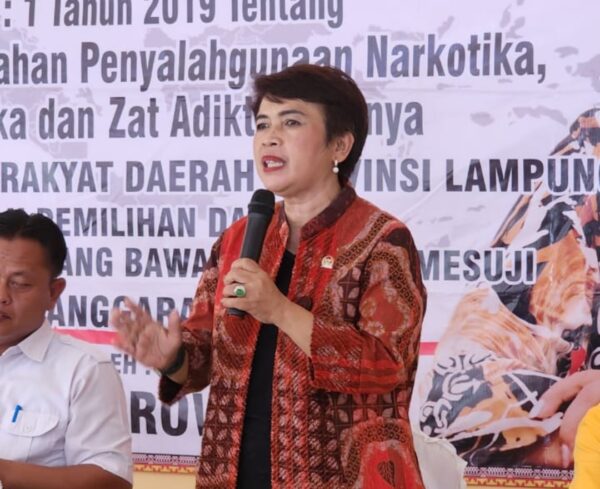 Anggota DPRD Lampung Budhi Condrowati : Narkoba Perusak Generasi Bangsa