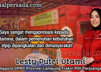 Lesty Putri Utami Anggota DPRD Lampung Apresiasi Langkah Pertamina Lampung Dalam Antisipasi Kelangkaan Gas 3Kg