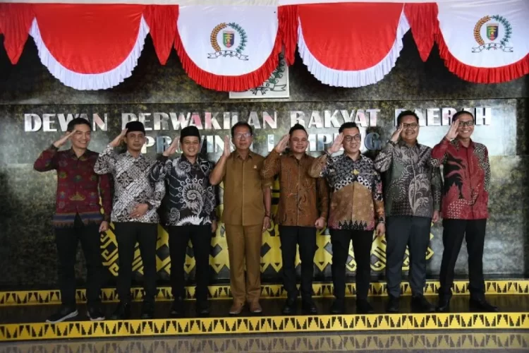 Ketua DPRD Lampung Mingrum Gumay Terima Kunjungan Jajaran Bawaslu Provinsi Lampung
